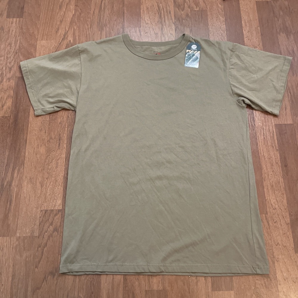 Rothco Solid Color 100% Cotton T-Shirt - Rn 37572 Coyote Brown XL